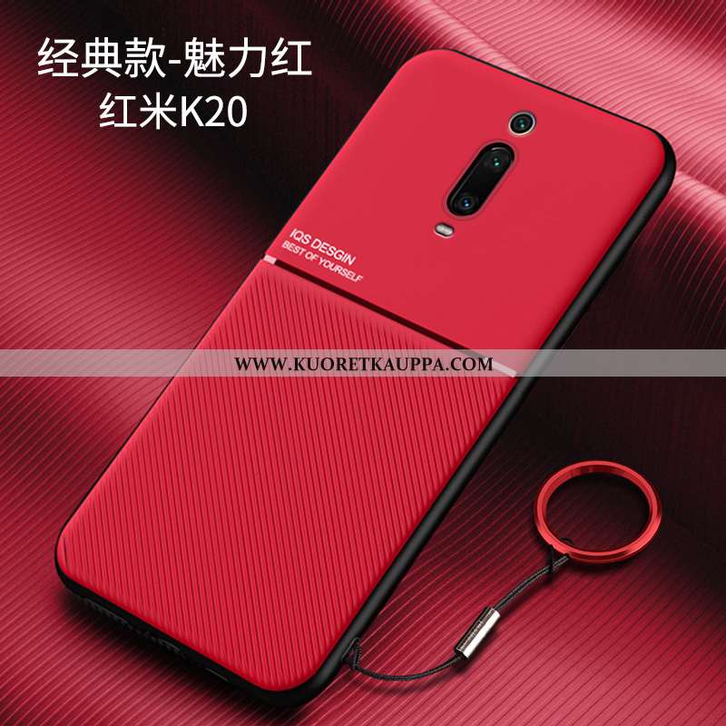 Kuori Xiaomi Mi 9t, Kuoret Xiaomi Mi 9t, Kotelo Xiaomi Mi 9t Silikoni Suojaus Kova Punainen Pieni Si