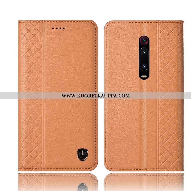 Kuori Xiaomi Mi 9t, Kuoret Xiaomi Mi 9t, Kotelo Xiaomi Mi 9t Suojaus Aito Nahka Murtumaton Puhelimen