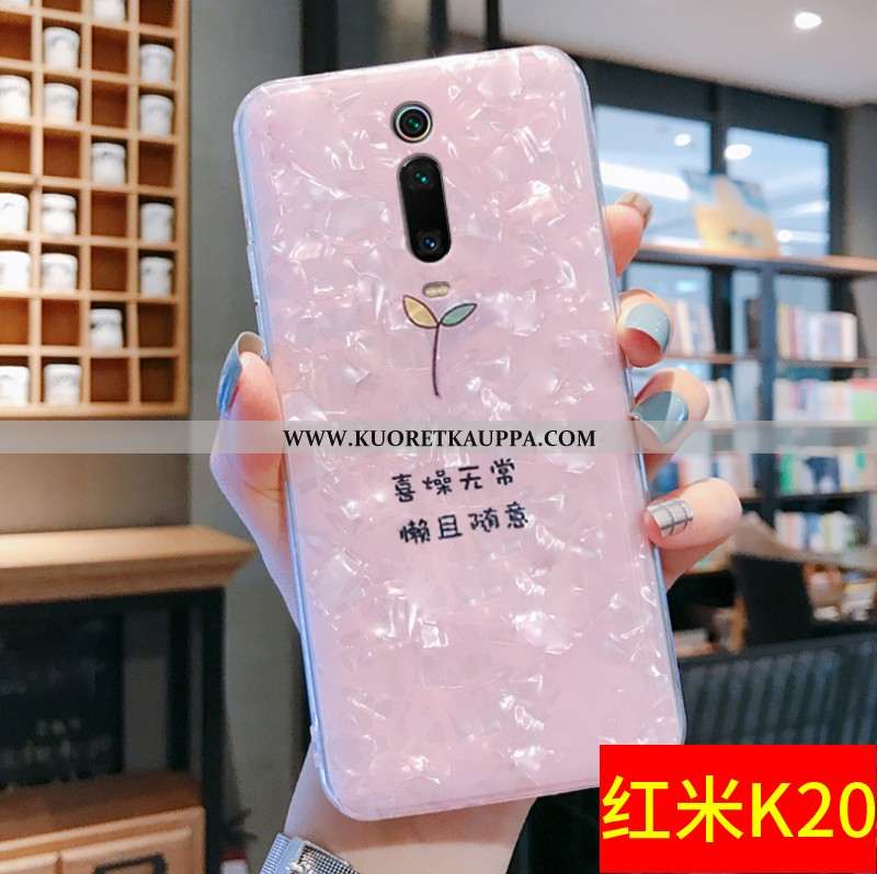 Kuori Xiaomi Mi 9t, Kuoret Xiaomi Mi 9t, Kotelo Xiaomi Mi 9t Suojaus Kukkakuvio Murtumaton Net Red P