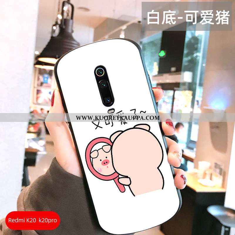 Kuori Xiaomi Mi 9t, Kuoret Xiaomi Mi 9t, Kotelo Xiaomi Mi 9t Suojaus Lasi Puhelimen Valkoinen Luova