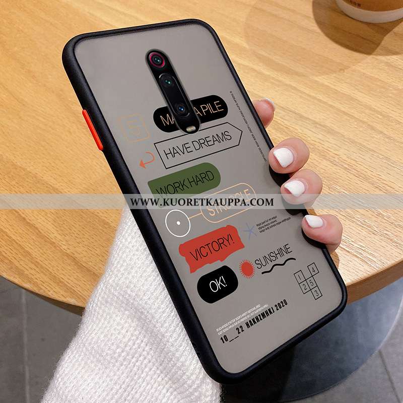 Kuori Xiaomi Mi 9t, Kuoret Xiaomi Mi 9t, Kotelo Xiaomi Mi 9t Suojaus Läpinäkyvä Pieni Silikoni Punai