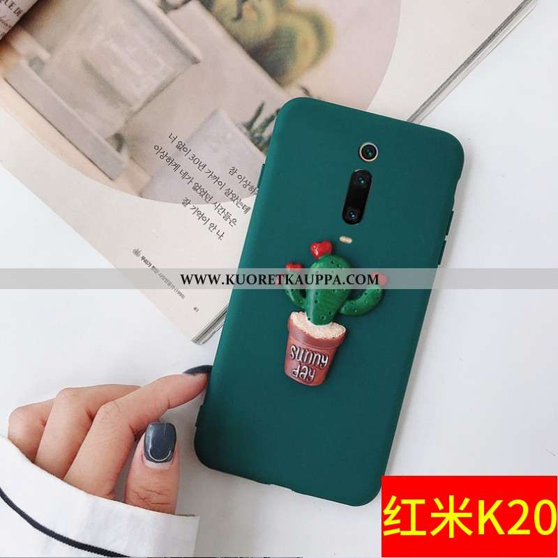 Kuori Xiaomi Mi 9t, Kuoret Xiaomi Mi 9t, Kotelo Xiaomi Mi 9t Suojaus Persoonallisuus Vihreä Murtumat