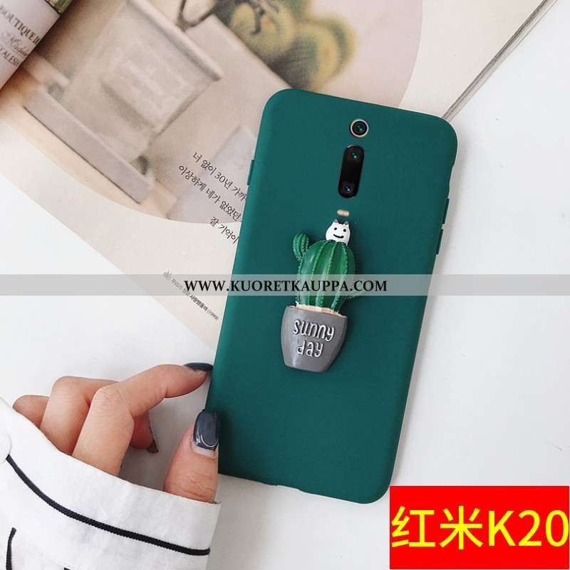 Kuori Xiaomi Mi 9t, Kuoret Xiaomi Mi 9t, Kotelo Xiaomi Mi 9t Suojaus Persoonallisuus Vihreä Murtumat