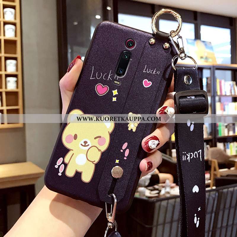 Kuori Xiaomi Mi 9t, Kuoret Xiaomi Mi 9t, Kotelo Xiaomi Mi 9t Suojaus Pesty Suede Net Red Murtumaton 