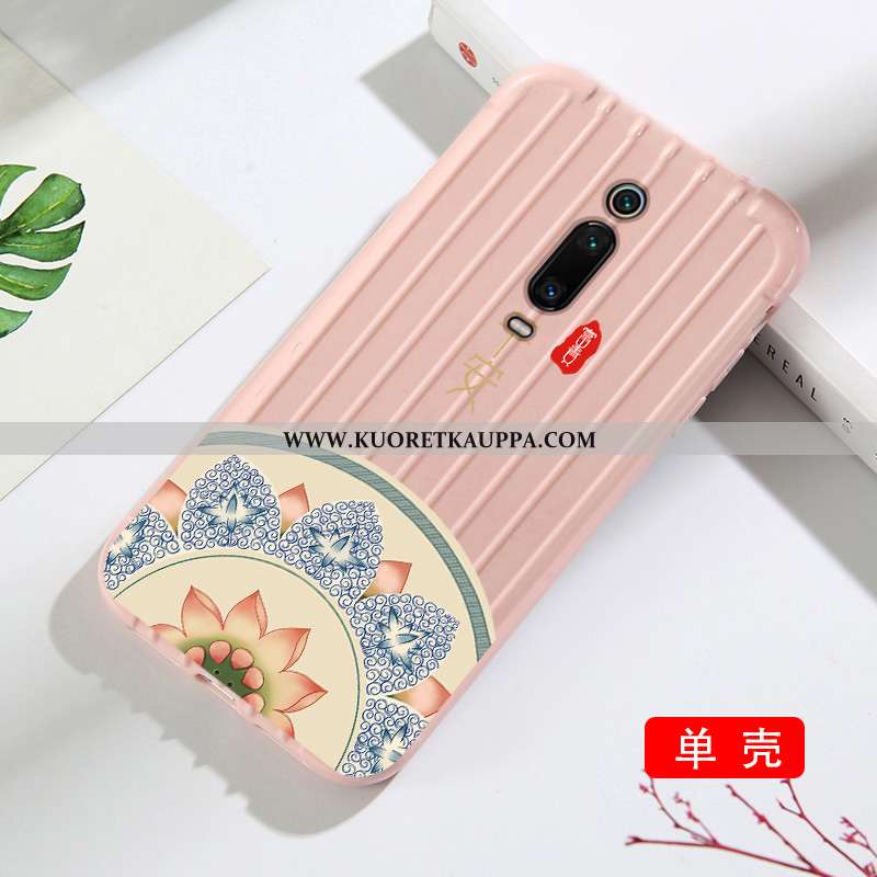 Kuori Xiaomi Mi 9t, Kuoret Xiaomi Mi 9t, Kotelo Xiaomi Mi 9t Suuntaus Silikoni Punainen Vihreä Näytö