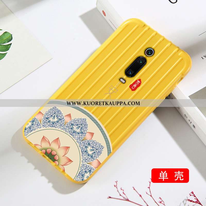 Kuori Xiaomi Mi 9t, Kuoret Xiaomi Mi 9t, Kotelo Xiaomi Mi 9t Suuntaus Silikoni Punainen Vihreä Näytö