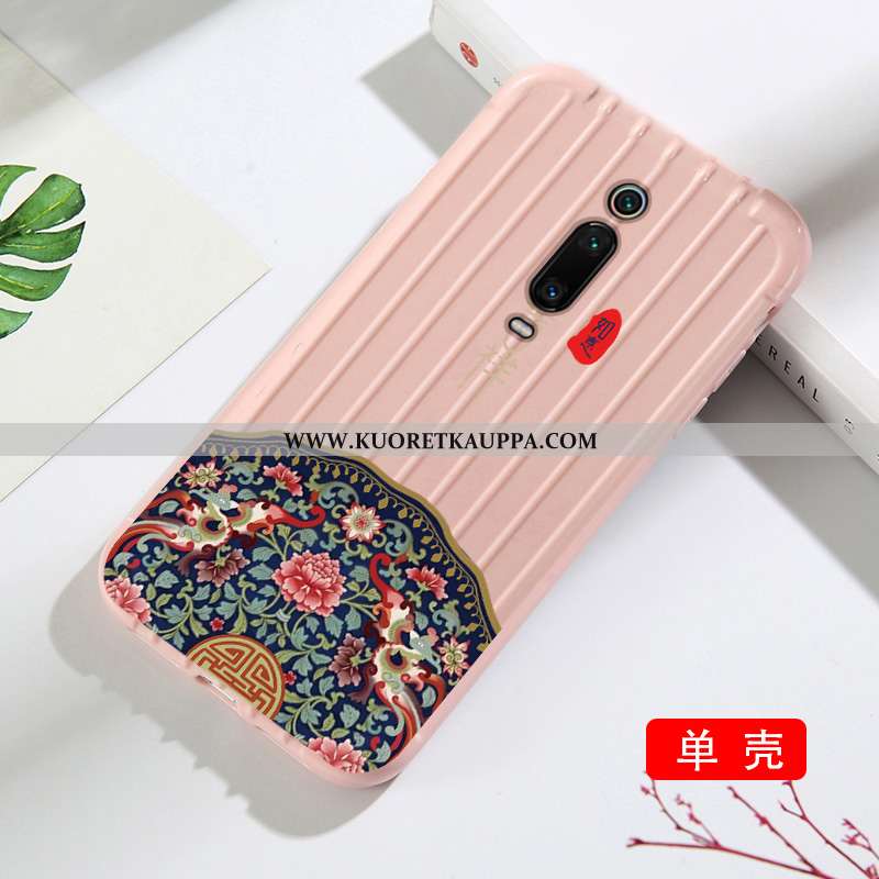 Kuori Xiaomi Mi 9t, Kuoret Xiaomi Mi 9t, Kotelo Xiaomi Mi 9t Suuntaus Silikoni Punainen Vihreä Näytö