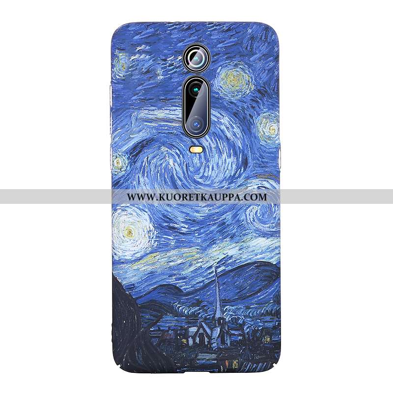 Kuori Xiaomi Mi 9t, Kuoret Xiaomi Mi 9t, Kotelo Xiaomi Mi 9t Valo Pesty Suede Kova Punainen Pieni Si