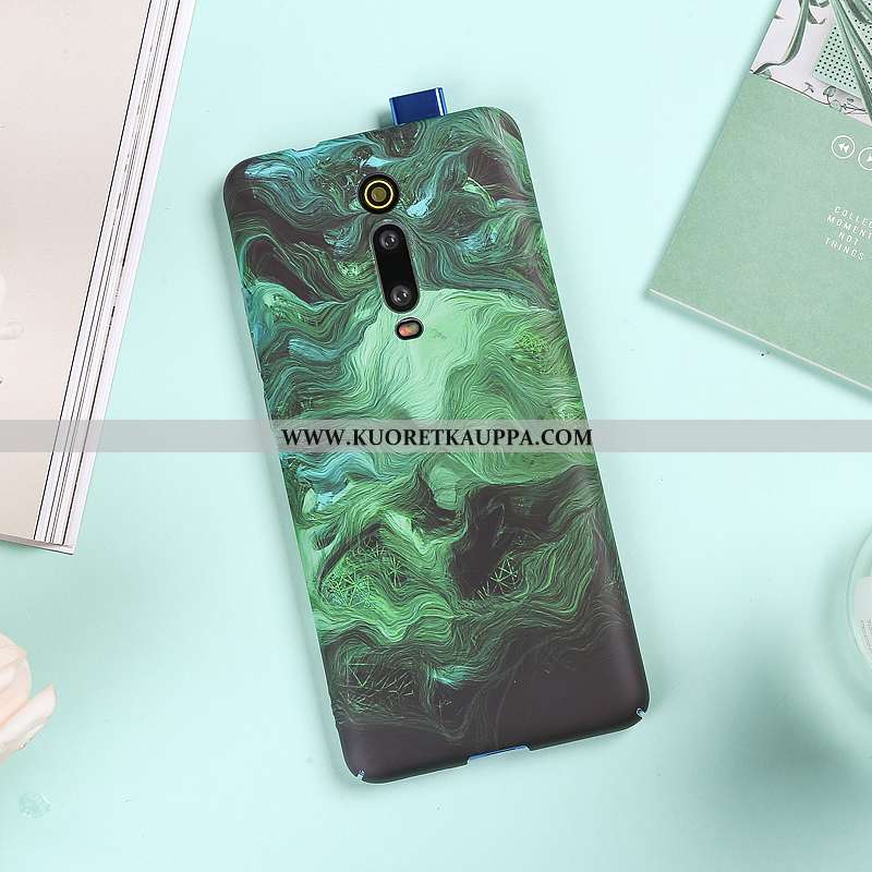 Kuori Xiaomi Mi 9t, Kuoret Xiaomi Mi 9t, Kotelo Xiaomi Mi 9t Valo Pesty Suede Kova Punainen Pieni Si