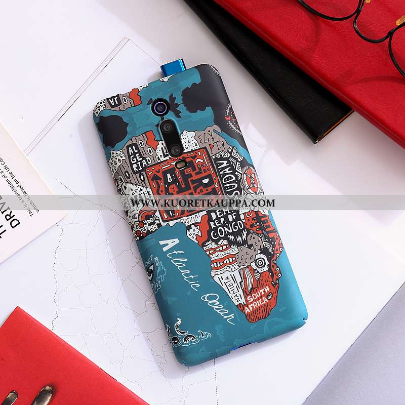 Kuori Xiaomi Mi 9t, Kuoret Xiaomi Mi 9t, Kotelo Xiaomi Mi 9t Valo Pesty Suede Kova Punainen Pieni Si