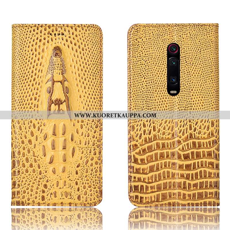 Kuori Xiaomi Mi 9t Pro, Kuoret Xiaomi Mi 9t Pro, Kotelo Xiaomi Mi 9t Pro Aito Nahka Suojaus Puhelime