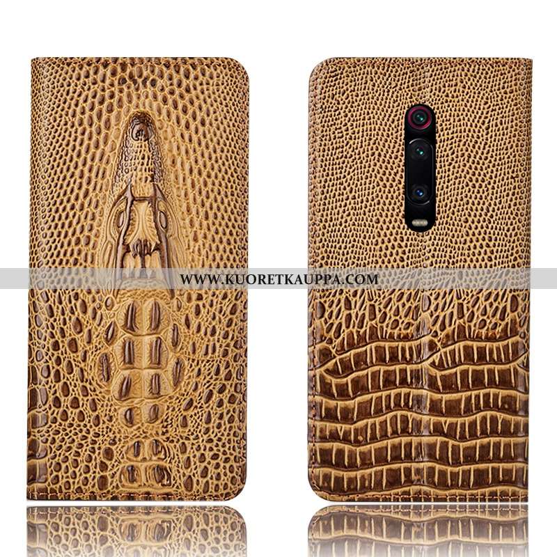 Kuori Xiaomi Mi 9t Pro, Kuoret Xiaomi Mi 9t Pro, Kotelo Xiaomi Mi 9t Pro Aito Nahka Suojaus Puhelime