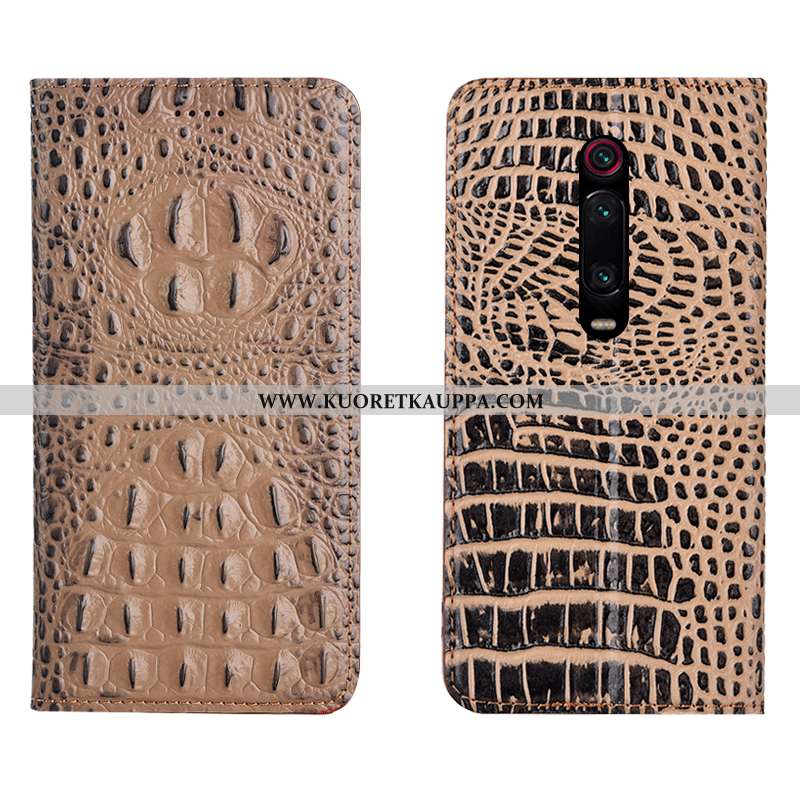 Kuori Xiaomi Mi 9t Pro, Kuoret Xiaomi Mi 9t Pro, Kotelo Xiaomi Mi 9t Pro Aito Nahka Suojaus Puhelime