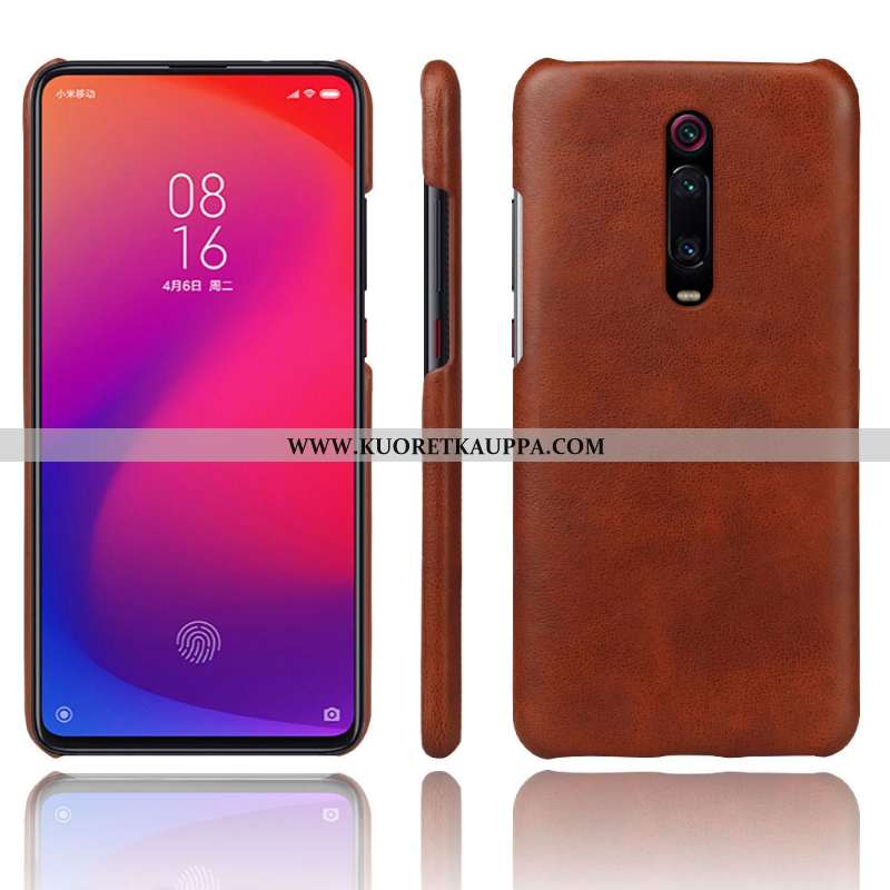 Kuori Xiaomi Mi 9t Pro, Kuoret Xiaomi Mi 9t Pro, Kotelo Xiaomi Mi 9t Pro Nahkakuori Vuosikerta Kova 