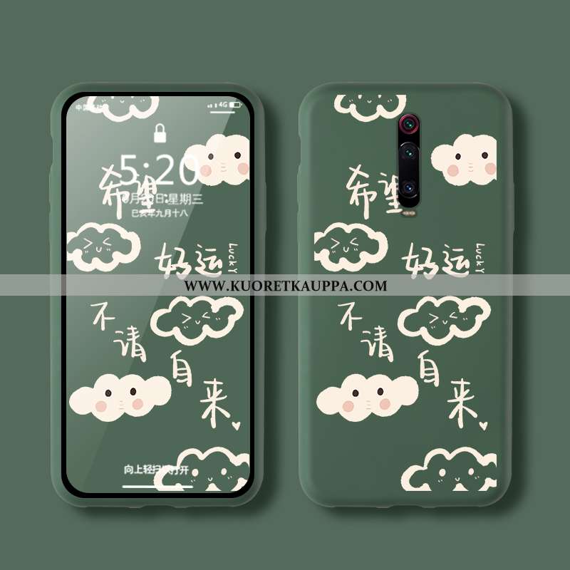 Kuori Xiaomi Mi 9t Pro, Kuoret Xiaomi Mi 9t Pro, Kotelo Xiaomi Mi 9t Pro Sarjakuva Ihana Punainen