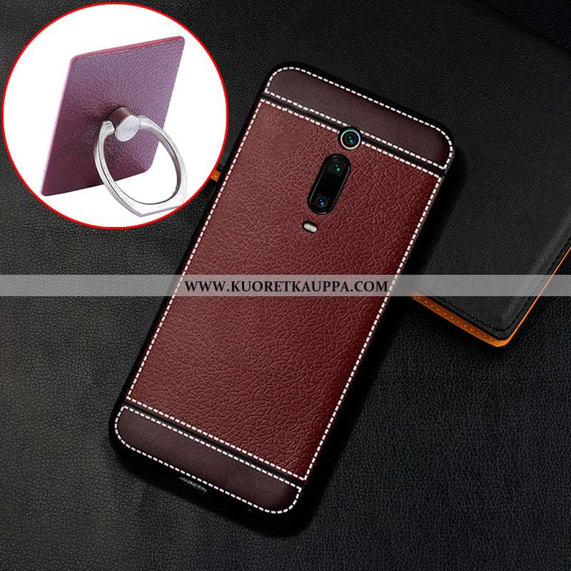 Kuori Xiaomi Mi 9t Pro, Kuoret Xiaomi Mi 9t Pro, Kotelo Xiaomi Mi 9t Pro Suojaus Pesty Suede Nahka K