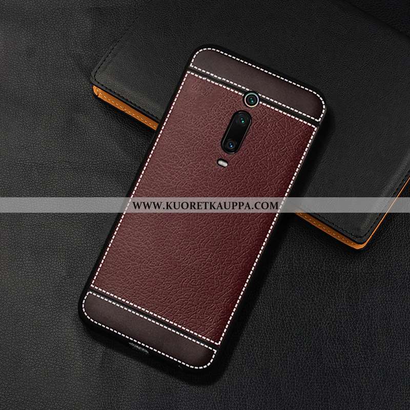 Kuori Xiaomi Mi 9t Pro, Kuoret Xiaomi Mi 9t Pro, Kotelo Xiaomi Mi 9t Pro Suojaus Pesty Suede Nahka K