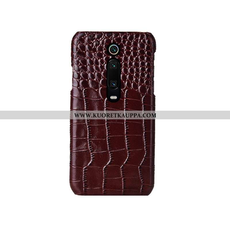 Kuori Xiaomi Mi 9t Pro, Kuoret Xiaomi Mi 9t Pro, Kotelo Xiaomi Mi 9t Pro Suojaus Tila Aito Nahka Pun