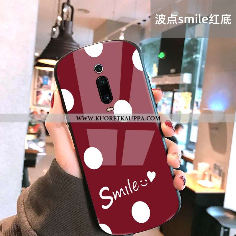 Kuori Xiaomi Mi 9t Pro, Kuoret Xiaomi Mi 9t Pro, Kotelo Xiaomi Mi 9t Pro Suuntaus Pehmeä Neste Punai