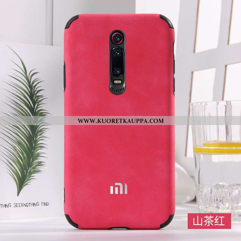Kuori Xiaomi Mi 9t Pro, Kuoret Xiaomi Mi 9t Pro, Kotelo Xiaomi Mi 9t Pro Tila Nahka Sininen Tuuli