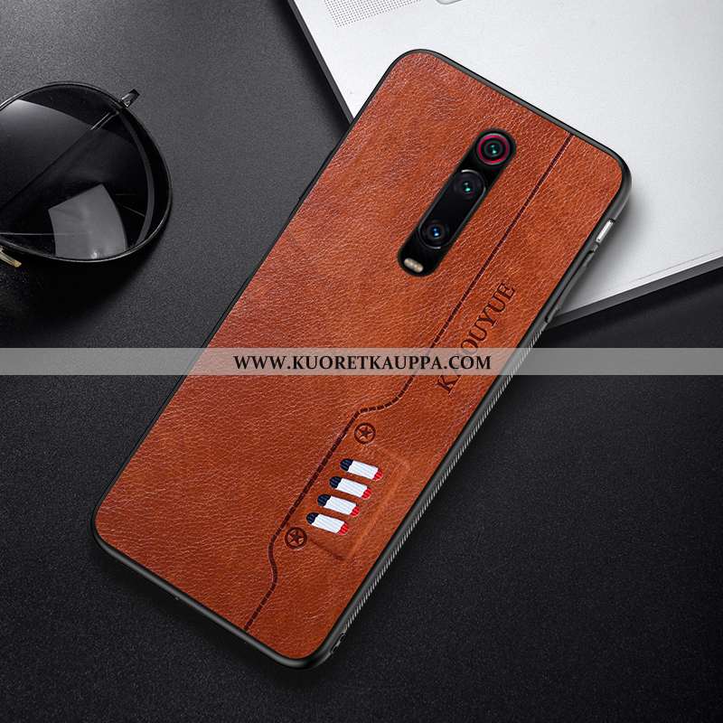 Kuori Xiaomi Mi 9t Pro, Kuoret Xiaomi Mi 9t Pro, Kotelo Xiaomi Mi 9t Pro Valo Nahka Kukkakuvio Ultra