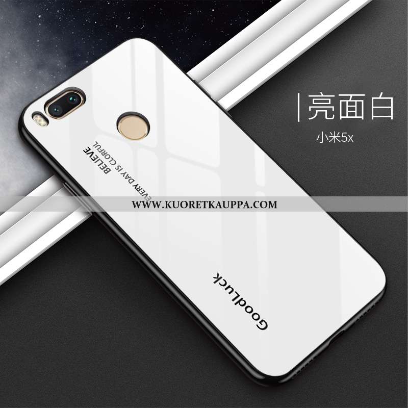 Kuori Xiaomi Mi A1, Kuoret Xiaomi Mi A1, Kotelo Xiaomi Mi A1 Lasi Pehmeä Neste All Inclusive Peili M