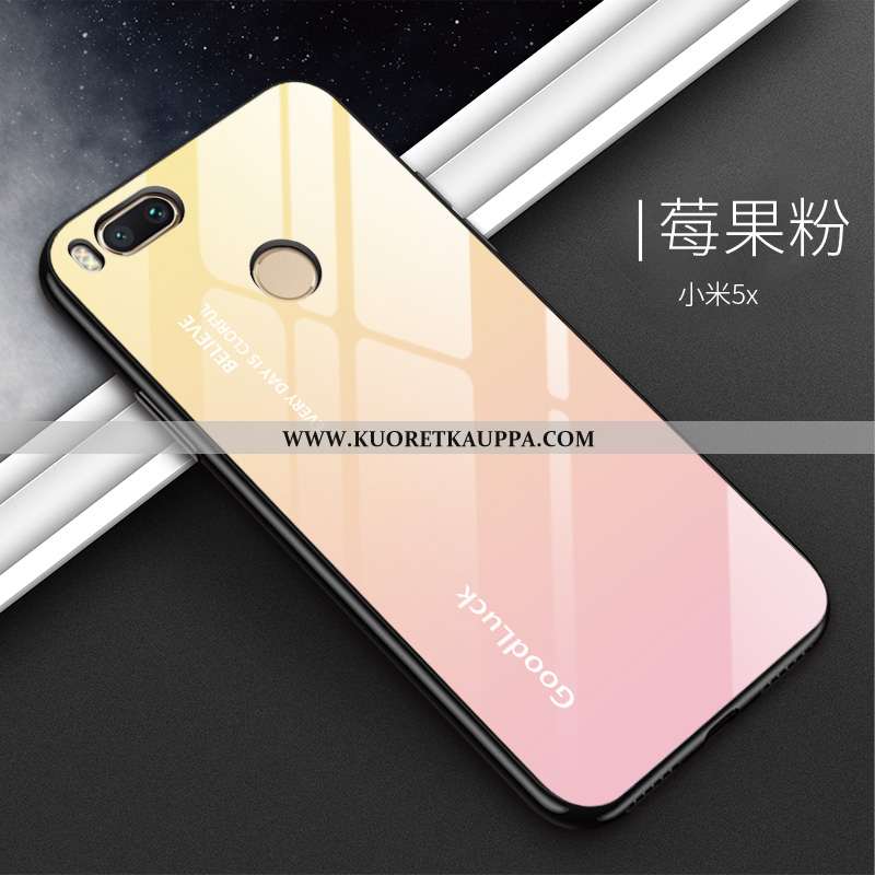 Kuori Xiaomi Mi A1, Kuoret Xiaomi Mi A1, Kotelo Xiaomi Mi A1 Lasi Pehmeä Neste All Inclusive Peili M