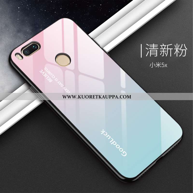 Kuori Xiaomi Mi A1, Kuoret Xiaomi Mi A1, Kotelo Xiaomi Mi A1 Lasi Pehmeä Neste All Inclusive Peili M