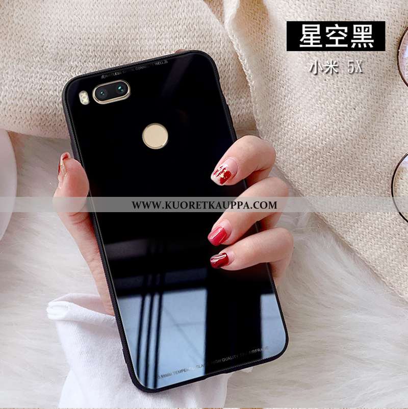 Kuori Xiaomi Mi A1, Kuoret Xiaomi Mi A1, Kotelo Xiaomi Mi A1 Lasi Persoonallisuus Pieni Murtumaton V