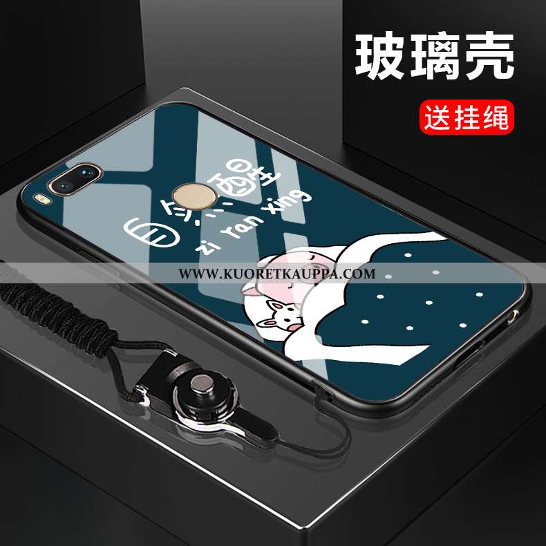 Kuori Xiaomi Mi A1, Kuoret Xiaomi Mi A1, Kotelo Xiaomi Mi A1 Luova Ihana Pieni Puhelimen Sininen