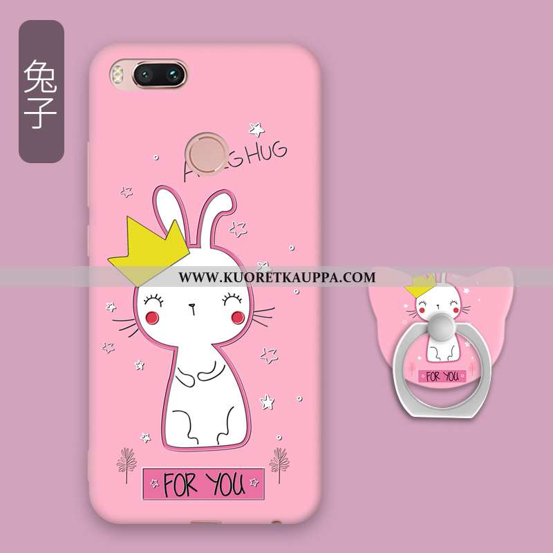 Kuori Xiaomi Mi A1, Kuoret Xiaomi Mi A1, Kotelo Xiaomi Mi A1 Luova Ihana Silikoni Pehmeä Neste Kelta