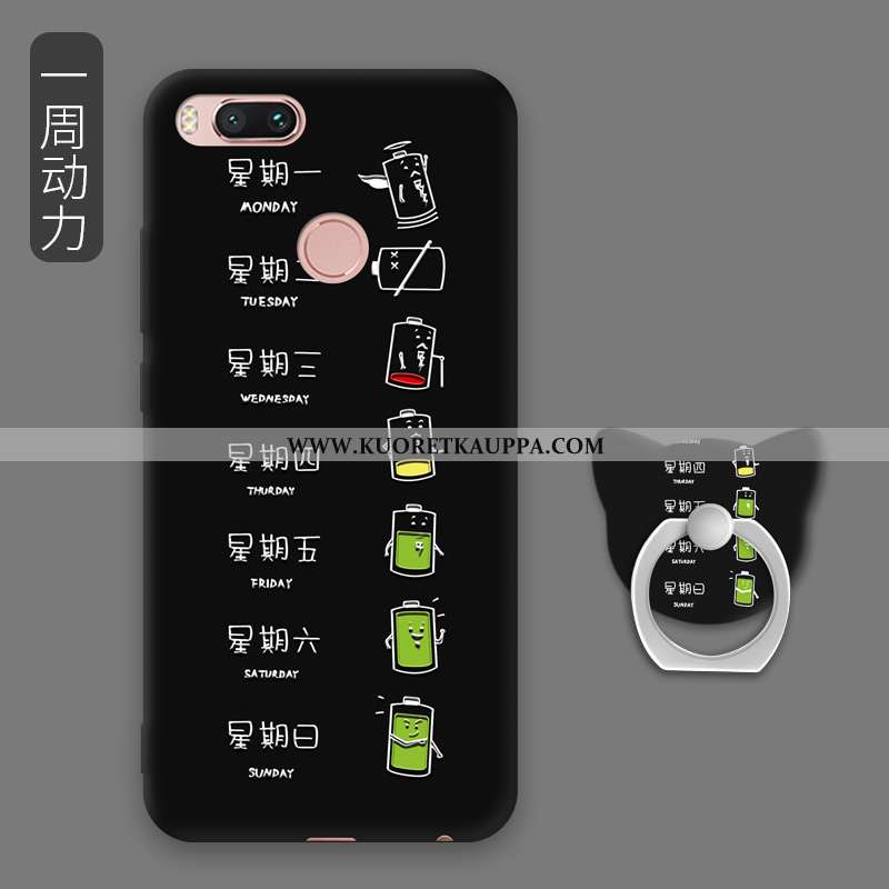 Kuori Xiaomi Mi A1, Kuoret Xiaomi Mi A1, Kotelo Xiaomi Mi A1 Luova Ihana Silikoni Pehmeä Neste Kelta