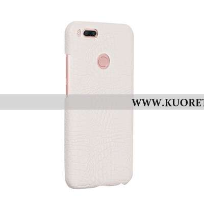 Kuori Xiaomi Mi A1, Kuoret Xiaomi Mi A1, Kotelo Xiaomi Mi A1 Nahka Suojaus Pieni Punainen