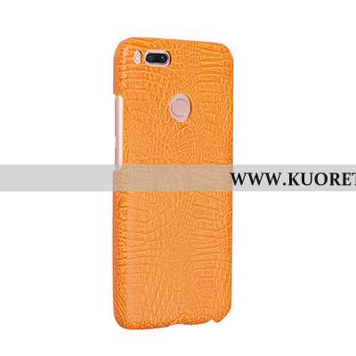 Kuori Xiaomi Mi A1, Kuoret Xiaomi Mi A1, Kotelo Xiaomi Mi A1 Nahka Suojaus Pieni Punainen