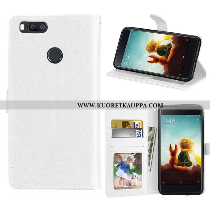 Kuori Xiaomi Mi A1, Kuoret Xiaomi Mi A1, Kotelo Xiaomi Mi A1 Nahkakuori Salkku Silikoni Puhelimen Pi