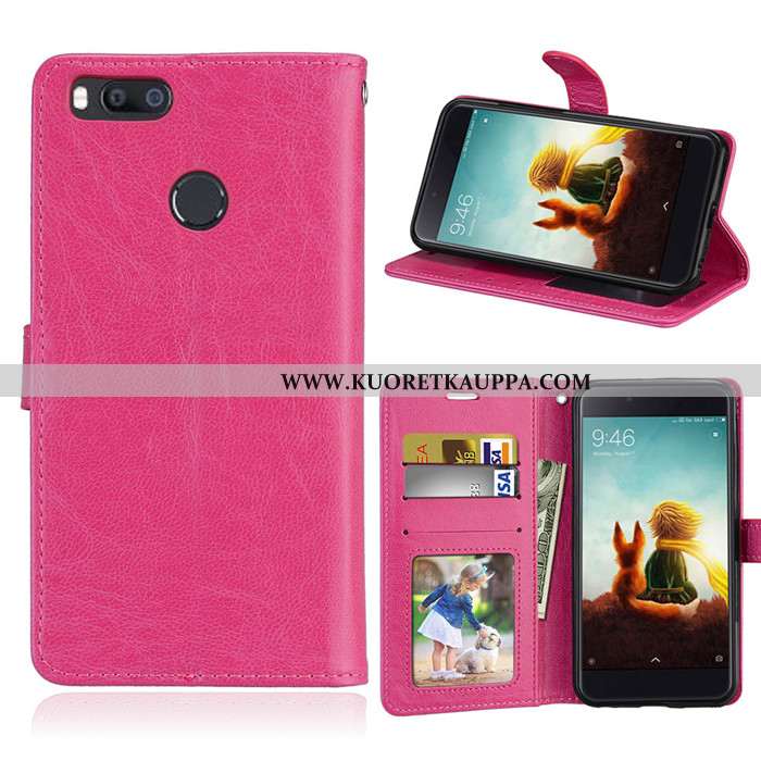 Kuori Xiaomi Mi A1, Kuoret Xiaomi Mi A1, Kotelo Xiaomi Mi A1 Nahkakuori Salkku Silikoni Puhelimen Pi