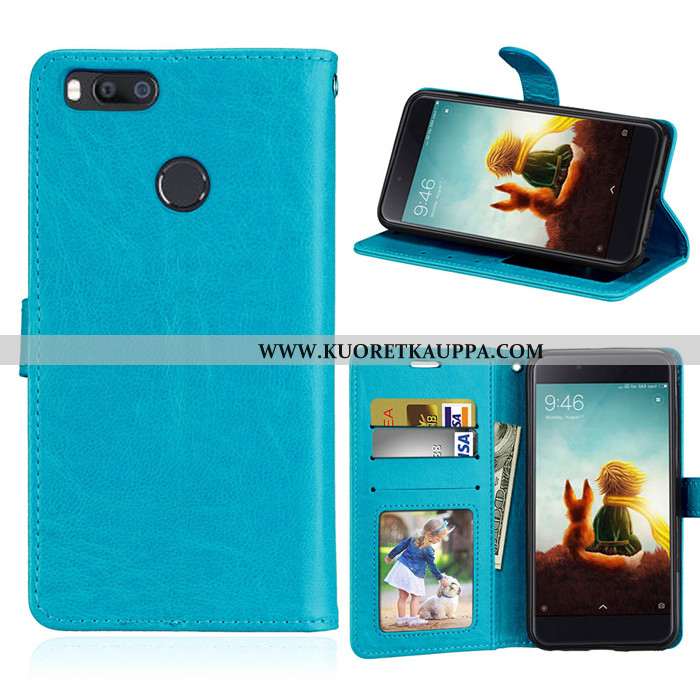 Kuori Xiaomi Mi A1, Kuoret Xiaomi Mi A1, Kotelo Xiaomi Mi A1 Nahkakuori Salkku Silikoni Puhelimen Pi