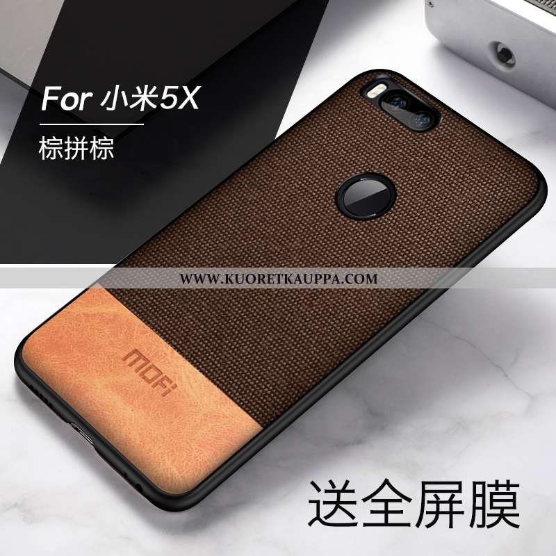 Kuori Xiaomi Mi A1, Kuoret Xiaomi Mi A1, Kotelo Xiaomi Mi A1 Pehmeä Neste Valo Pesty Suede Pieni Suo