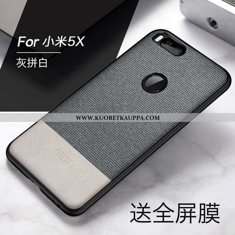 Kuori Xiaomi Mi A1, Kuoret Xiaomi Mi A1, Kotelo Xiaomi Mi A1 Pehmeä Neste Valo Pesty Suede Pieni Suo