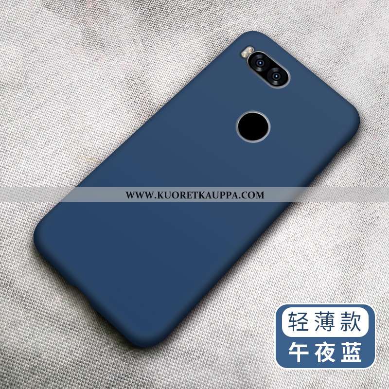 Kuori Xiaomi Mi A1, Kuoret Xiaomi Mi A1, Kotelo Xiaomi Mi A1 Pesty Suede Luova Pehmeä Neste Vihreä