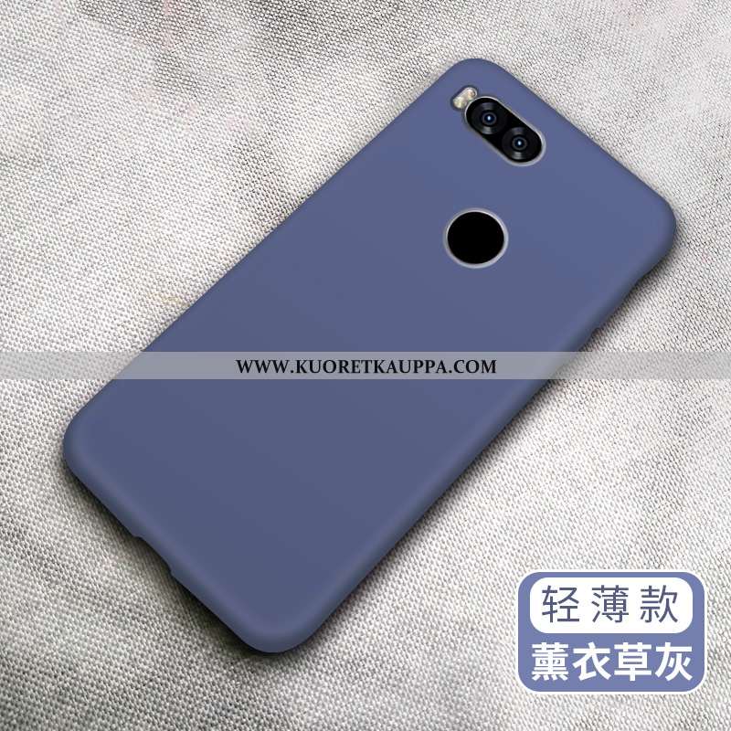 Kuori Xiaomi Mi A1, Kuoret Xiaomi Mi A1, Kotelo Xiaomi Mi A1 Pesty Suede Luova Pehmeä Neste Vihreä