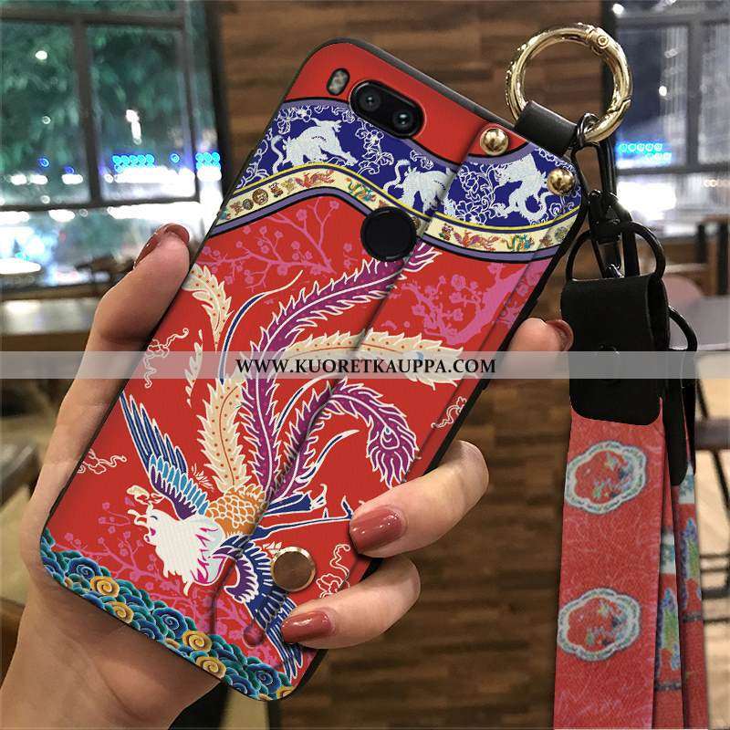 Kuori Xiaomi Mi A1, Kuoret Xiaomi Mi A1, Kotelo Xiaomi Mi A1 Ripustettavat Koristeet Suuntaus Punain