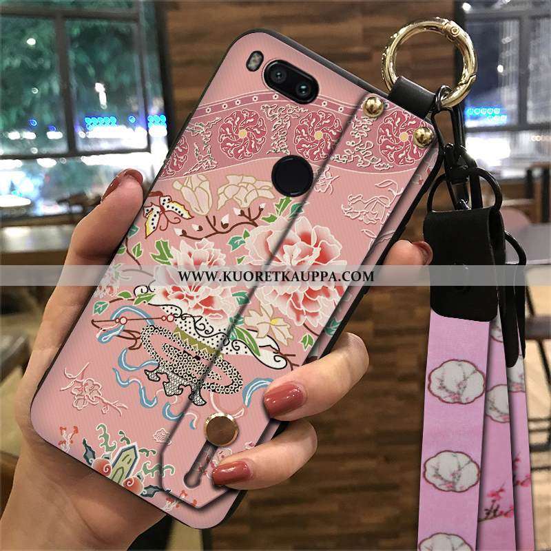 Kuori Xiaomi Mi A1, Kuoret Xiaomi Mi A1, Kotelo Xiaomi Mi A1 Ripustettavat Koristeet Suuntaus Punain