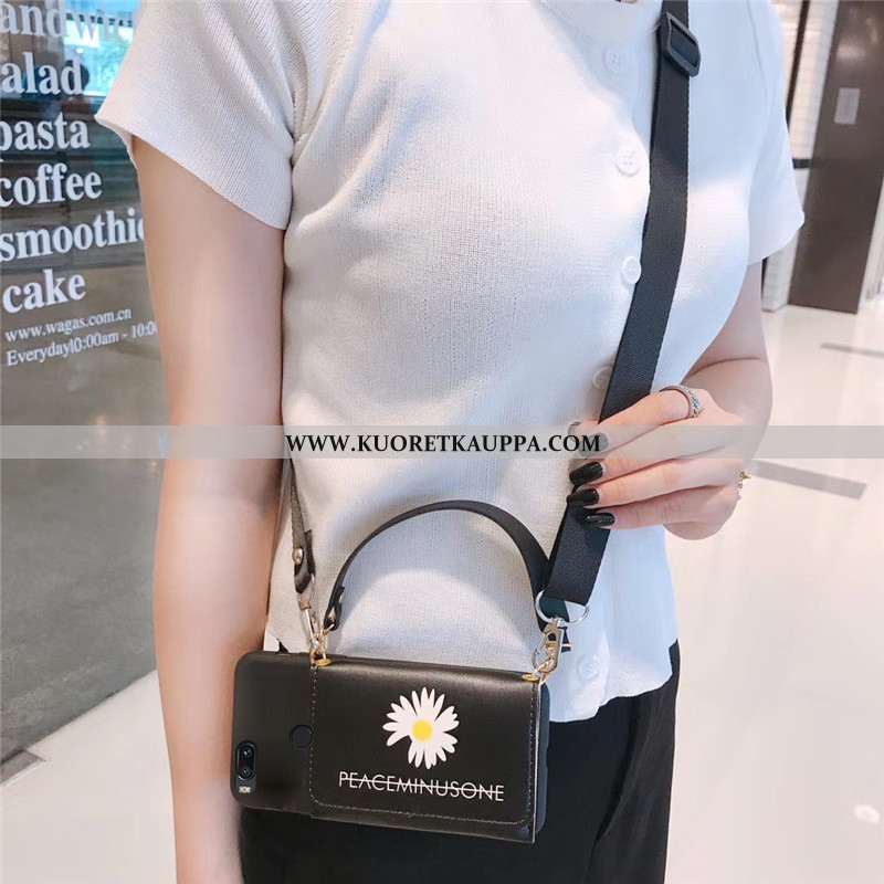 Kuori Xiaomi Mi A1, Kuoret Xiaomi Mi A1, Kotelo Xiaomi Mi A1 Salkku Suuntaus Net Red Pieni Mustat