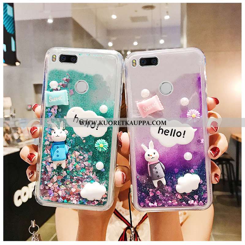 Kuori Xiaomi Mi A1, Kuoret Xiaomi Mi A1, Kotelo Xiaomi Mi A1 Sarjakuva Ihana Suuntaus Luova Puhelime