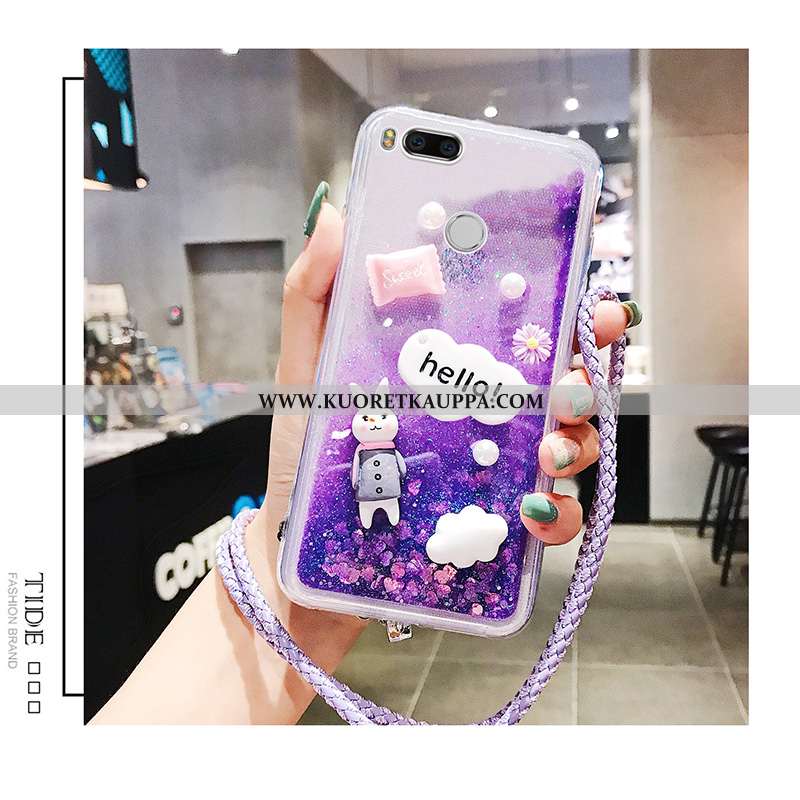 Kuori Xiaomi Mi A1, Kuoret Xiaomi Mi A1, Kotelo Xiaomi Mi A1 Sarjakuva Ihana Suuntaus Luova Puhelime