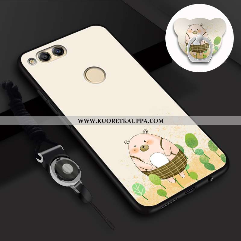 Kuori Xiaomi Mi A1, Kuoret Xiaomi Mi A1, Kotelo Xiaomi Mi A1 Sarjakuva Pehmeä Neste Murtumaton Valko