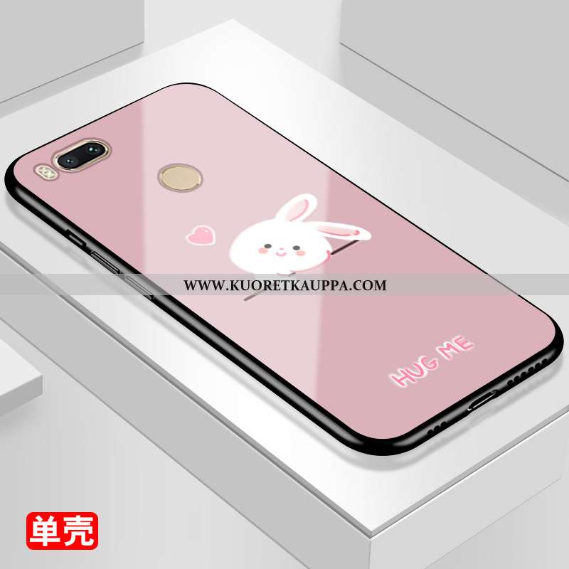 Kuori Xiaomi Mi A1, Kuoret Xiaomi Mi A1, Kotelo Xiaomi Mi A1 Sarjakuva Suojaus Rakastunut Valkoinen 