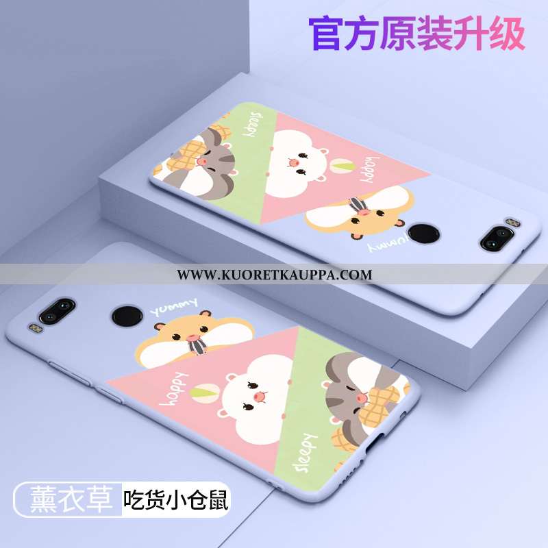 Kuori Xiaomi Mi A1, Kuoret Xiaomi Mi A1, Kotelo Xiaomi Mi A1 Sarjakuva Suuntaus Silikoni Pesty Suede