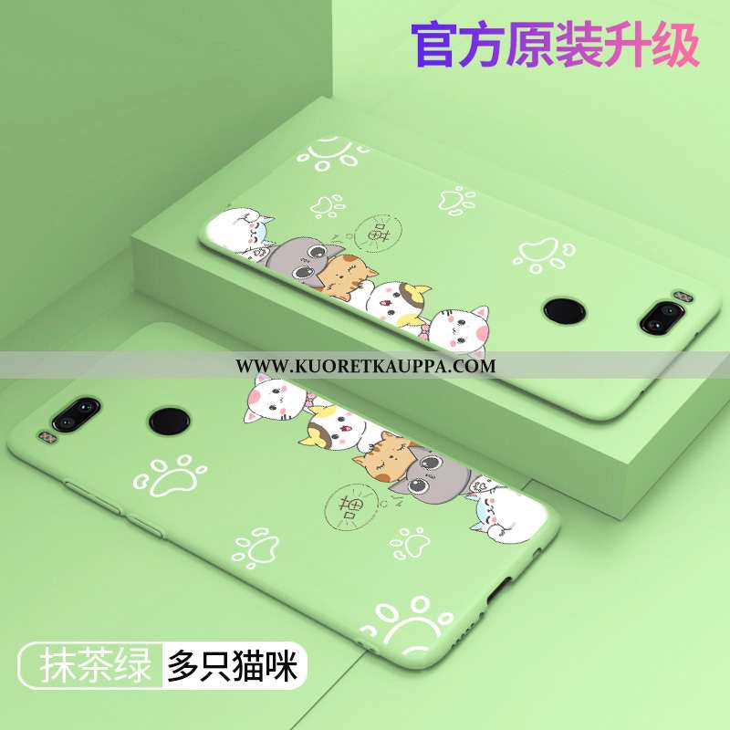 Kuori Xiaomi Mi A1, Kuoret Xiaomi Mi A1, Kotelo Xiaomi Mi A1 Sarjakuva Suuntaus Silikoni Pesty Suede